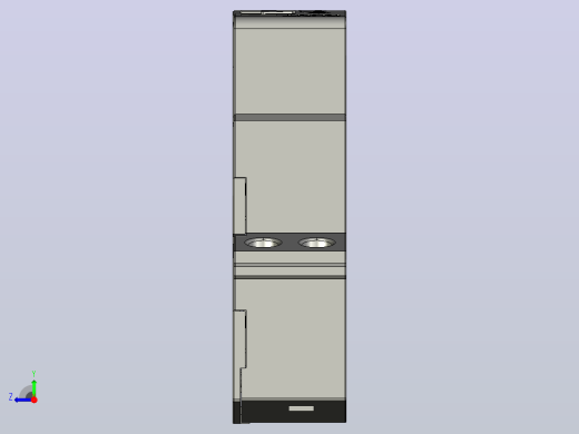 NTE8-C时间继电器三维模型202012右视缩略图