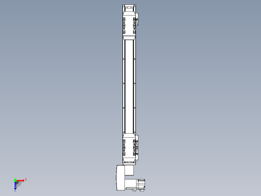 皮带直线轴双滑块型TPA-GCBS-50-P42-L175-QL-M10-N3俯视缩略图