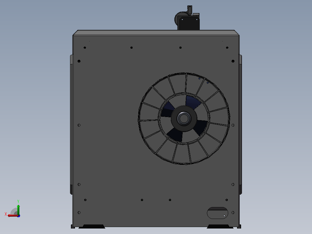 EVM_3d打印机后视图