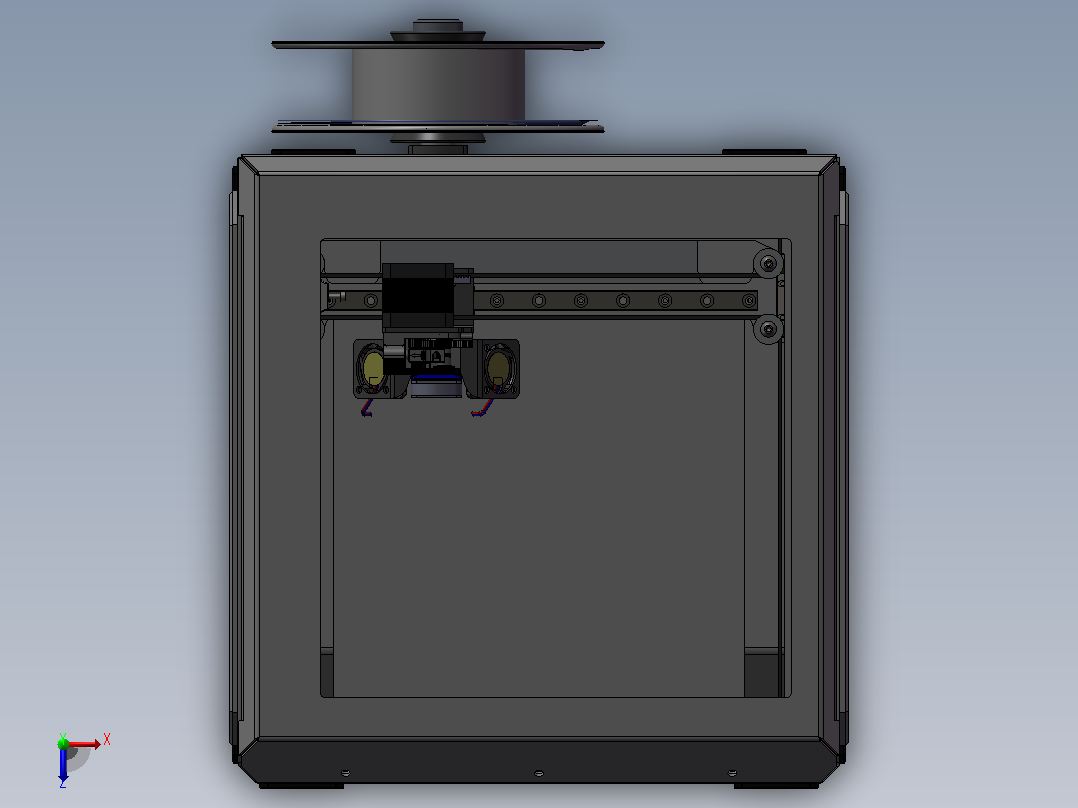 EVM_3d打印机俯视图