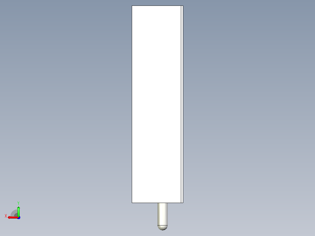 黑色散热器尺寸25 x 12 6 x 6 5 mm孔18 3mm销固定ipt后视图