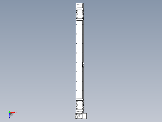 皮带直线轴双滑块型TPA-GCBS-80-P60-L400-RU-M20-N3俯视缩略图