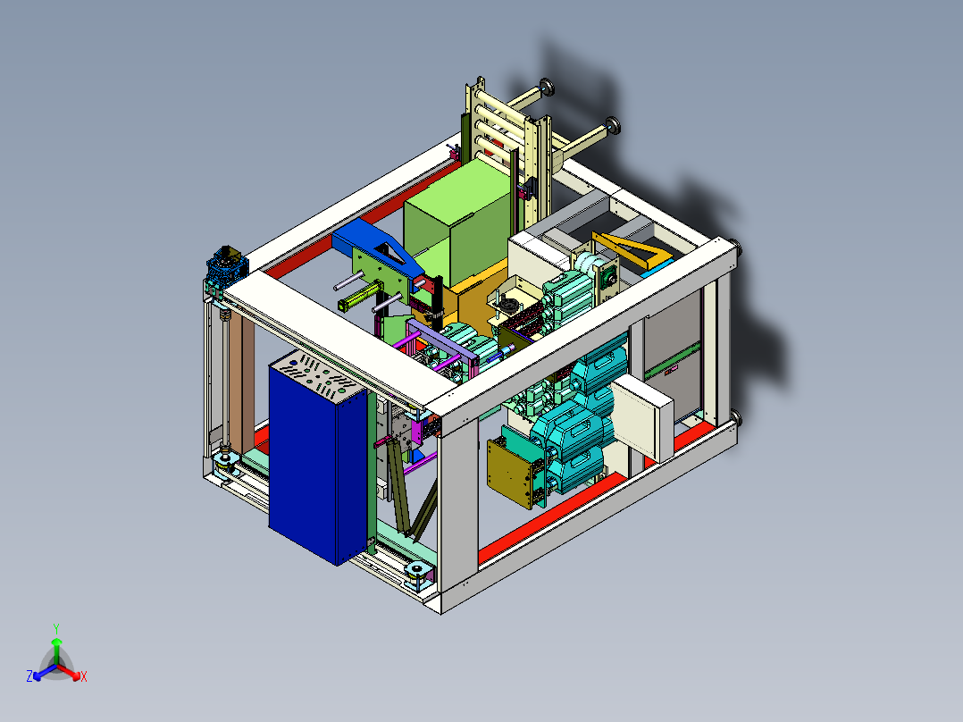 饮料装箱包装机igs