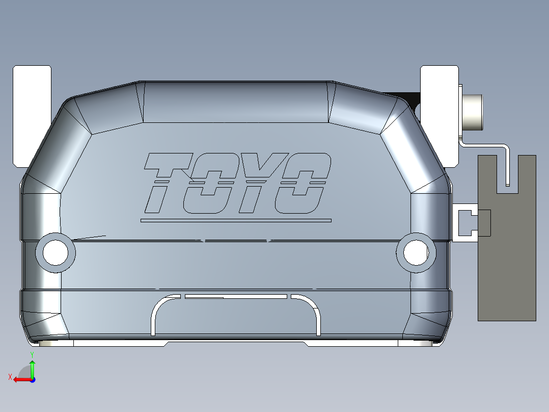 Toyo东佑达直线模组-ETH10-50-BC-56M-C4反后视图