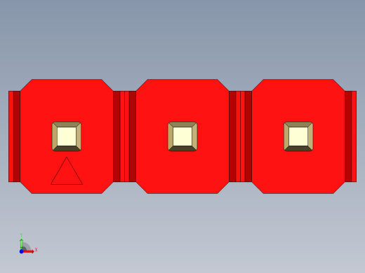 彩色公头100mil（2.54mm）系列-DS1021_red_1x03p_100mil_Type43_rev1.0前视缩略图