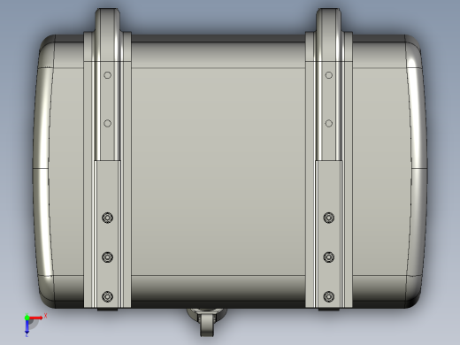 储油罐柴油罐俯视缩略图