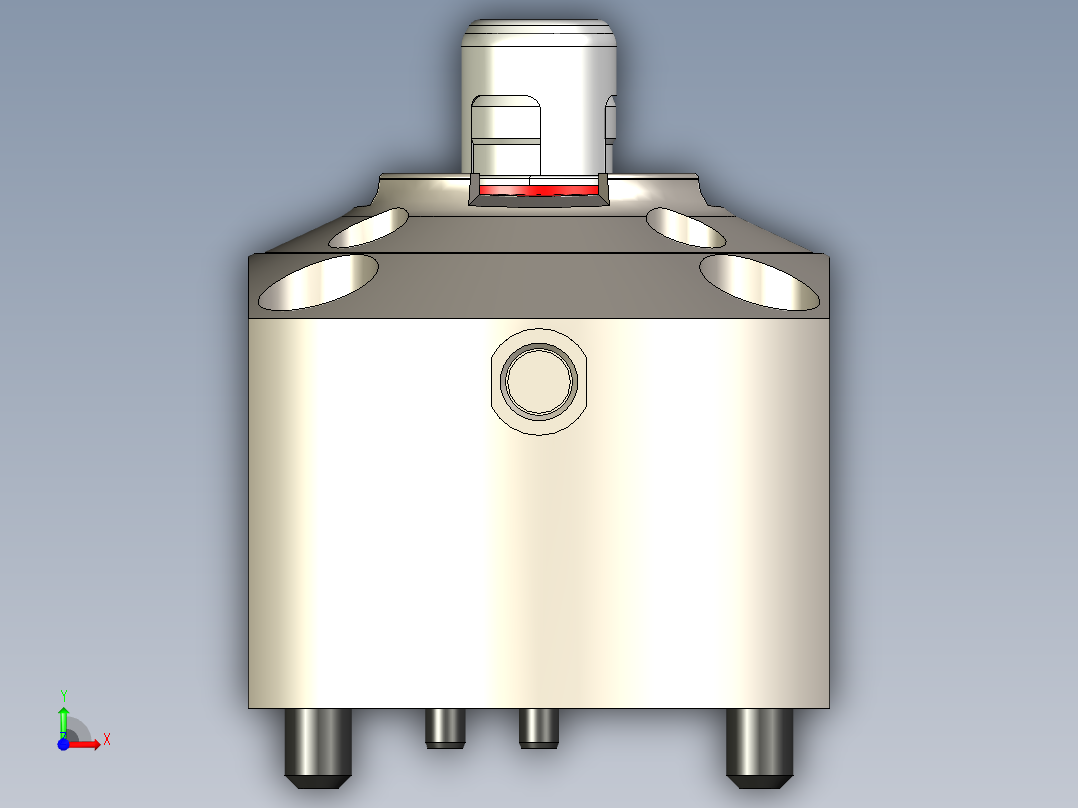 KOSMEKSFA2000-G0N-120多系列多零件图纸模型多系列多零件图纸模型前视图