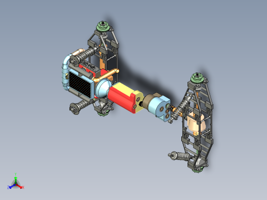 汽车底盘 机械设计参考资料3D模型设计素材