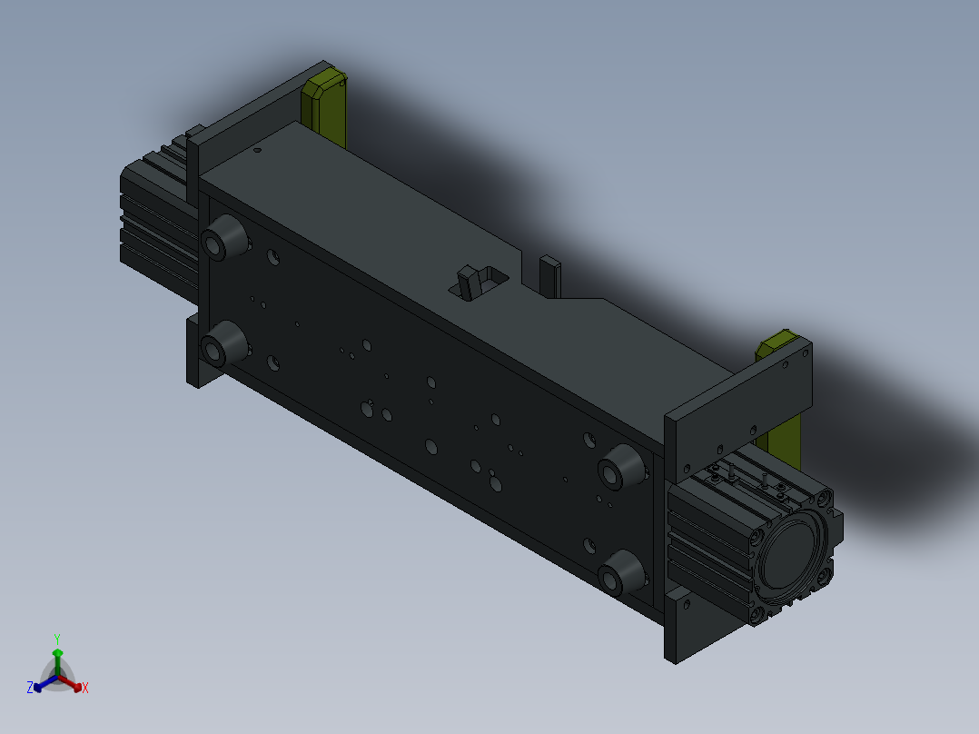 L边组立1治具正等轴测图