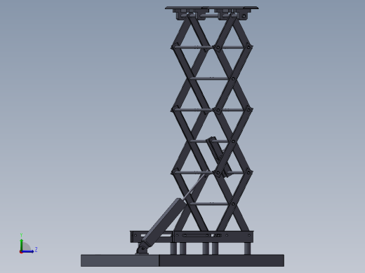公交车顶集电弓左视缩略图