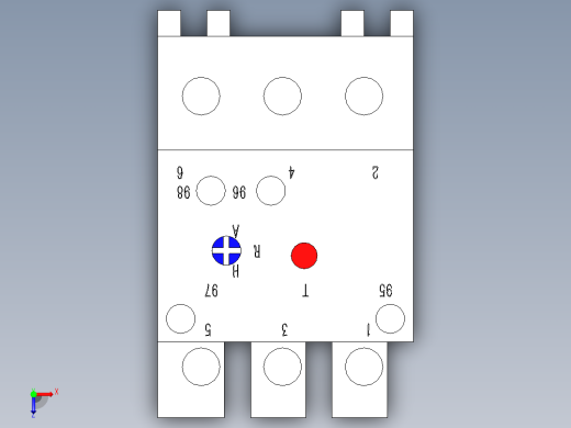 德力西电气 JR20-10俯视缩略图
