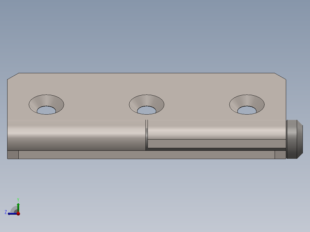 铰链、(9)右视图
