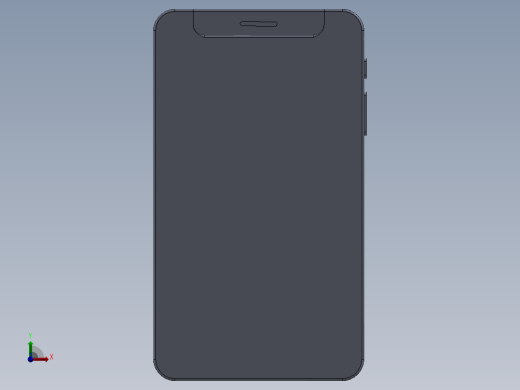 IPHONE 14 Pro 3D设计前视缩略图