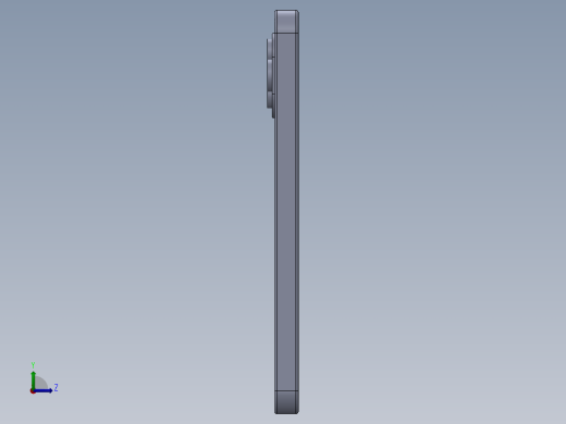 IPHONE 14 Pro 3D设计左视缩略图