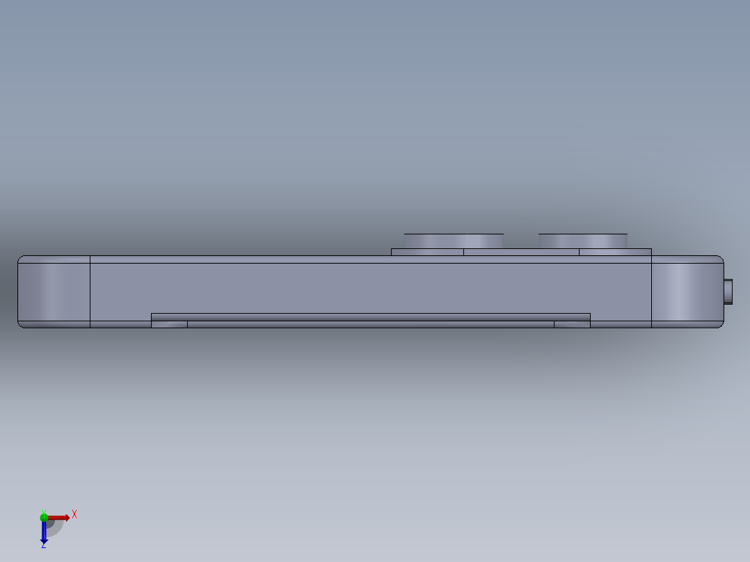 IPHONE 14 Pro 3D设计俯视图
