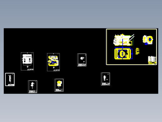 罩盖、塑料外壳的注射模具设计及成型工艺-注塑模含8张CAD图