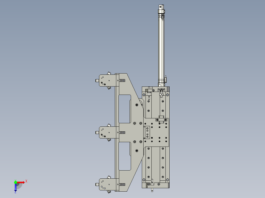 QGJT-通磁移载机构俯视图