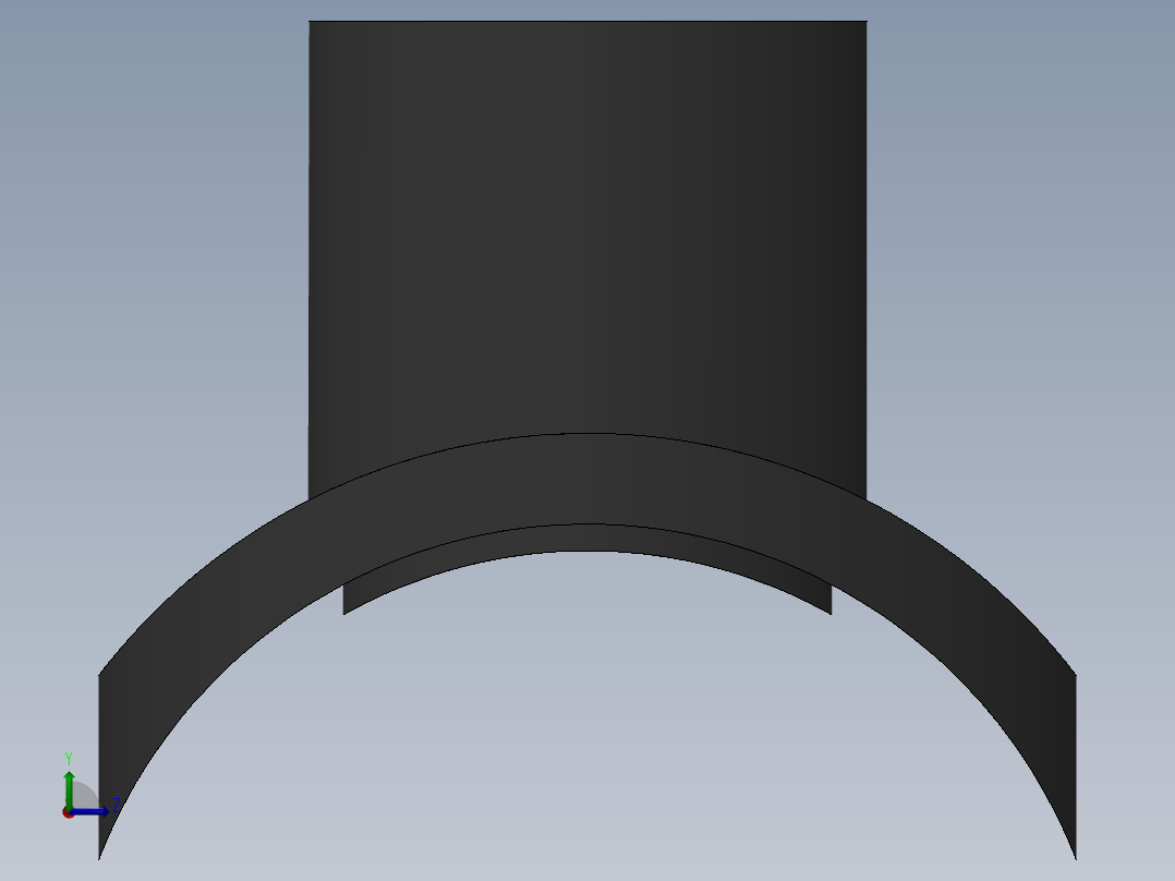 TEE__DN300-80_PN10_U-PVC左视图