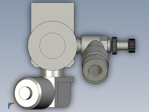 顶针式胶枪俯视缩略图
