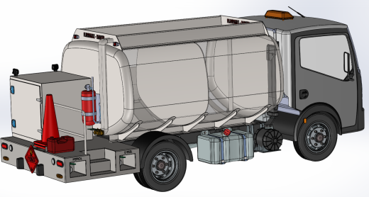 小卡车的油箱汽油缩略图