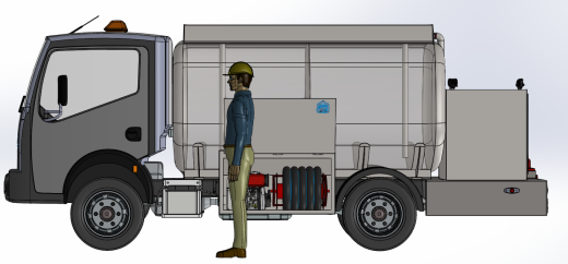 小卡车的油箱汽油缩略图