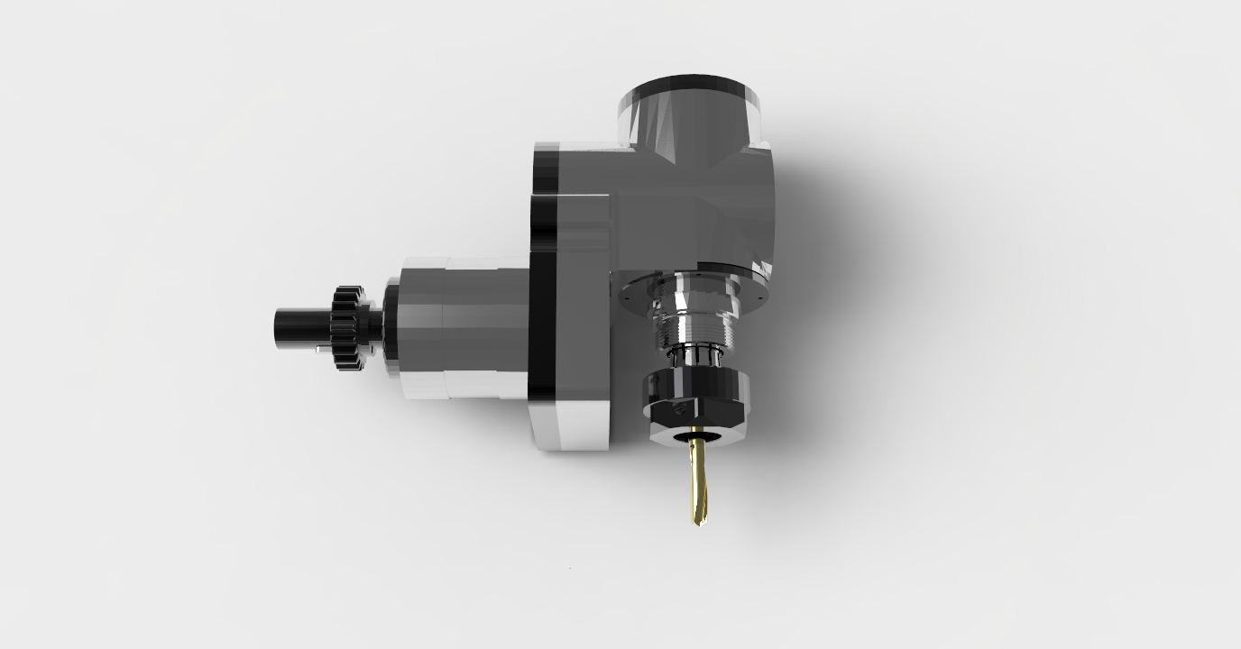 三轴数控车床通用钻孔附件