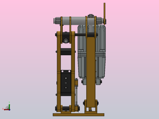 YP21系列电力液压盘式制动器YP21-500-450×30-ⅡA-CL.RL.WL.HL.H后视缩略图