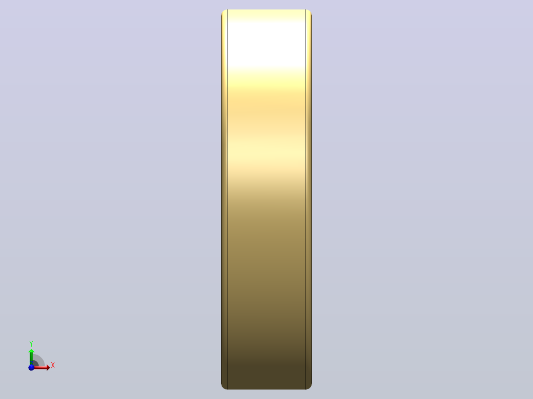 SolidWorks教程-在SolidWorks中设计和装配球轴承-SolidWorks 13前视图