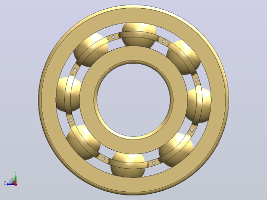 SolidWorks教程-在SolidWorks中设计和装配球轴承-SolidWorks 13右视缩略图