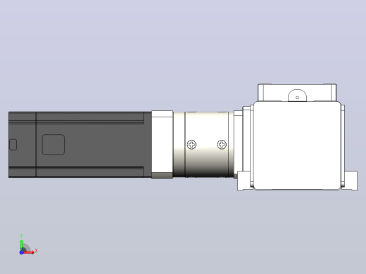 DMEB80L-LTCR欧规同步带模组直线模组（电机左折）[DMEB80L-L20S350-DT400-C2U-LTCR]前视缩略图