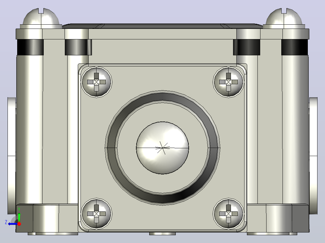 YBLX-K3_20H_Z行程开关三维模型202104右视图