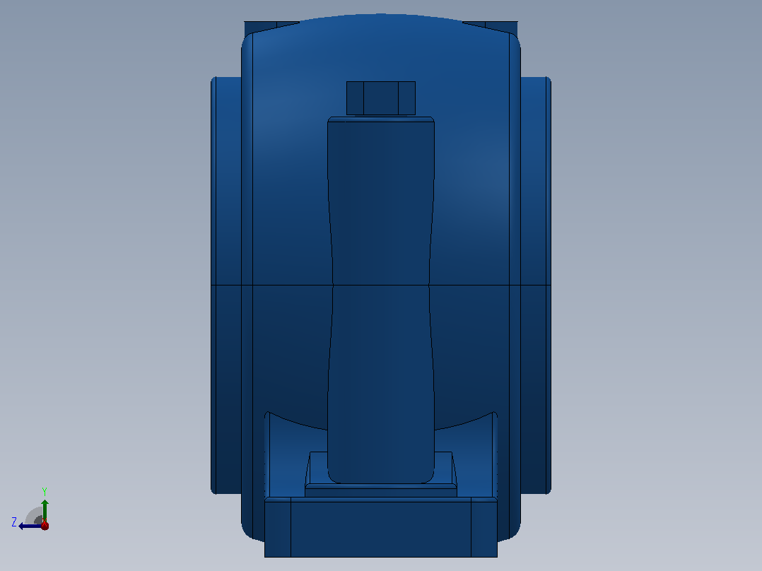 SN600系列[SN620-SSN620]轴承右视图