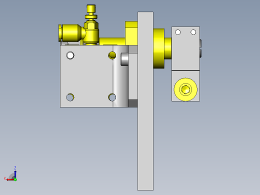 链条式托盘制动机构后视缩略图