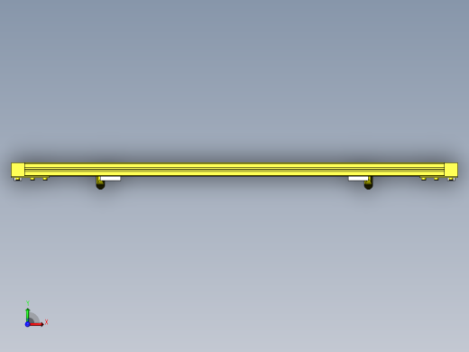 铝合金型材防尘门俯视缩略图