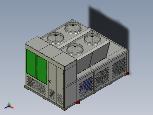半工业制冷机组