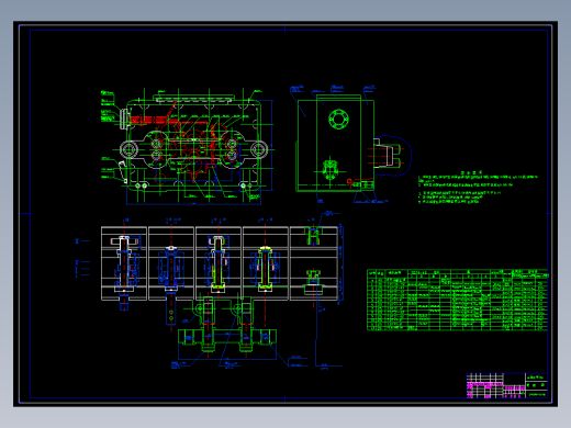 柴油机气缸盖扩孔专机总体及左主轴箱设计