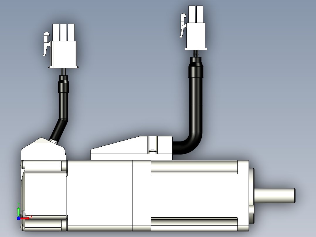松下电机-MATSUSHITA_MSMF012L1D2前视图