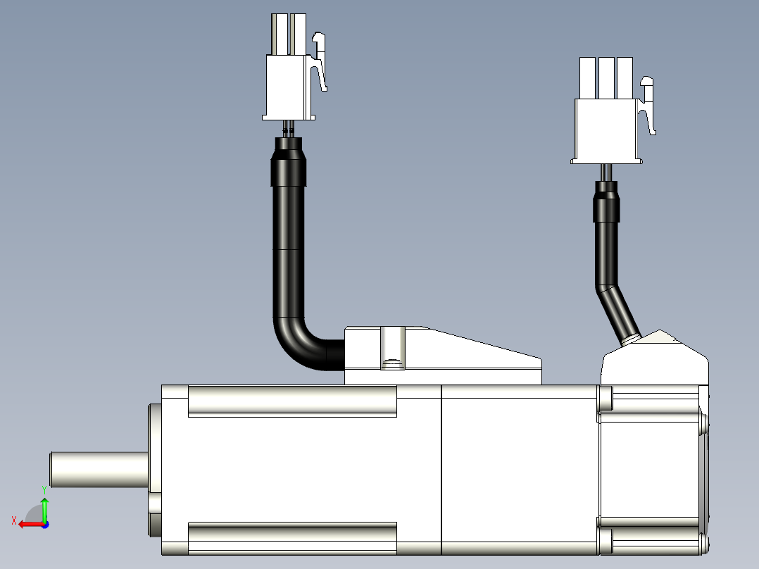松下电机-MATSUSHITA_MSMF012L1D2后视图
