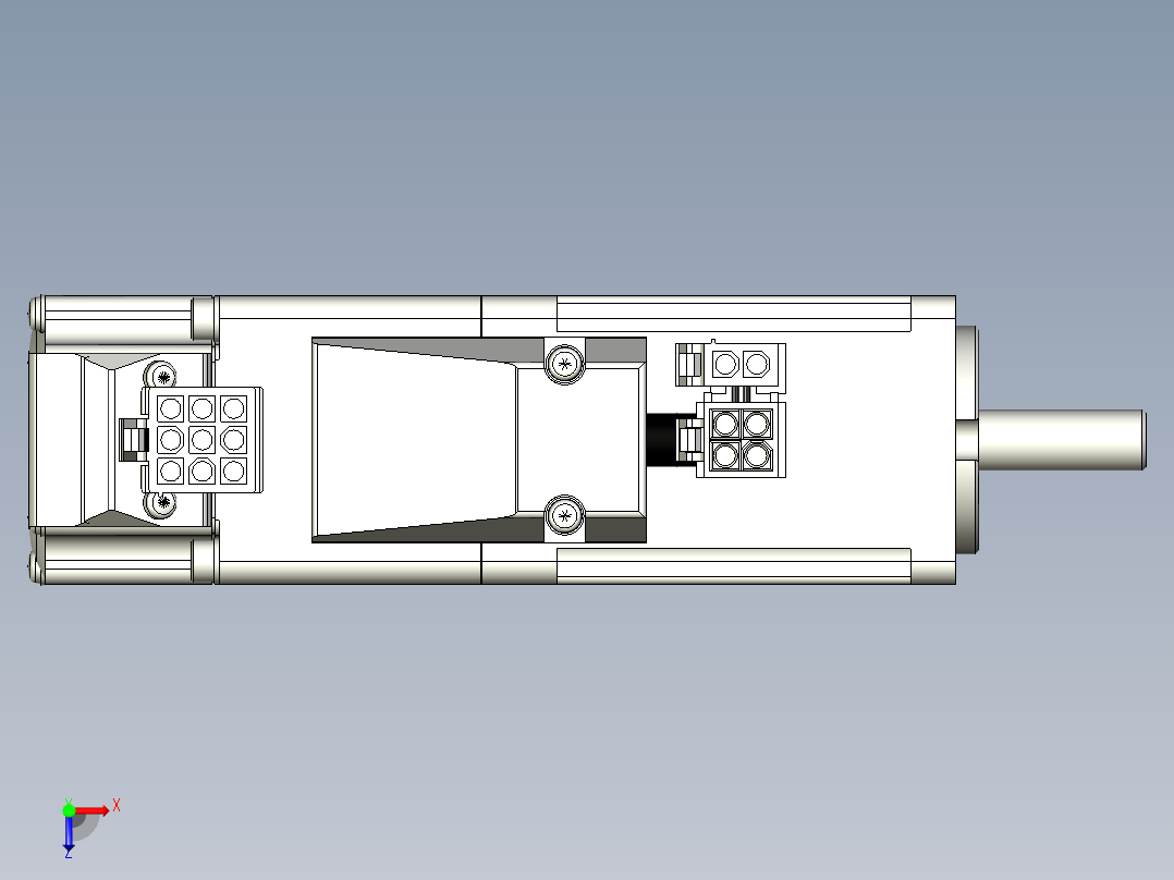 松下电机-MATSUSHITA_MSMF012L1D2俯视图
