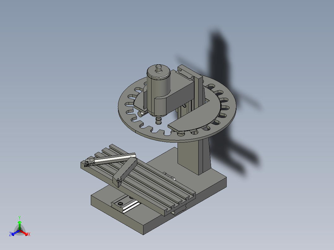 1_机床73正等轴测图