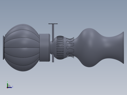 煤油灯左视缩略图