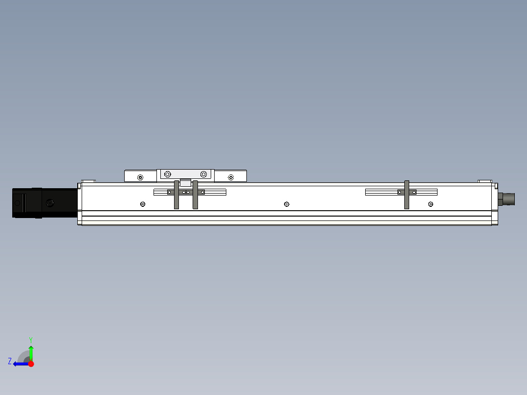 Toyo东佑达直线模组-ECH10-300-BC右视图