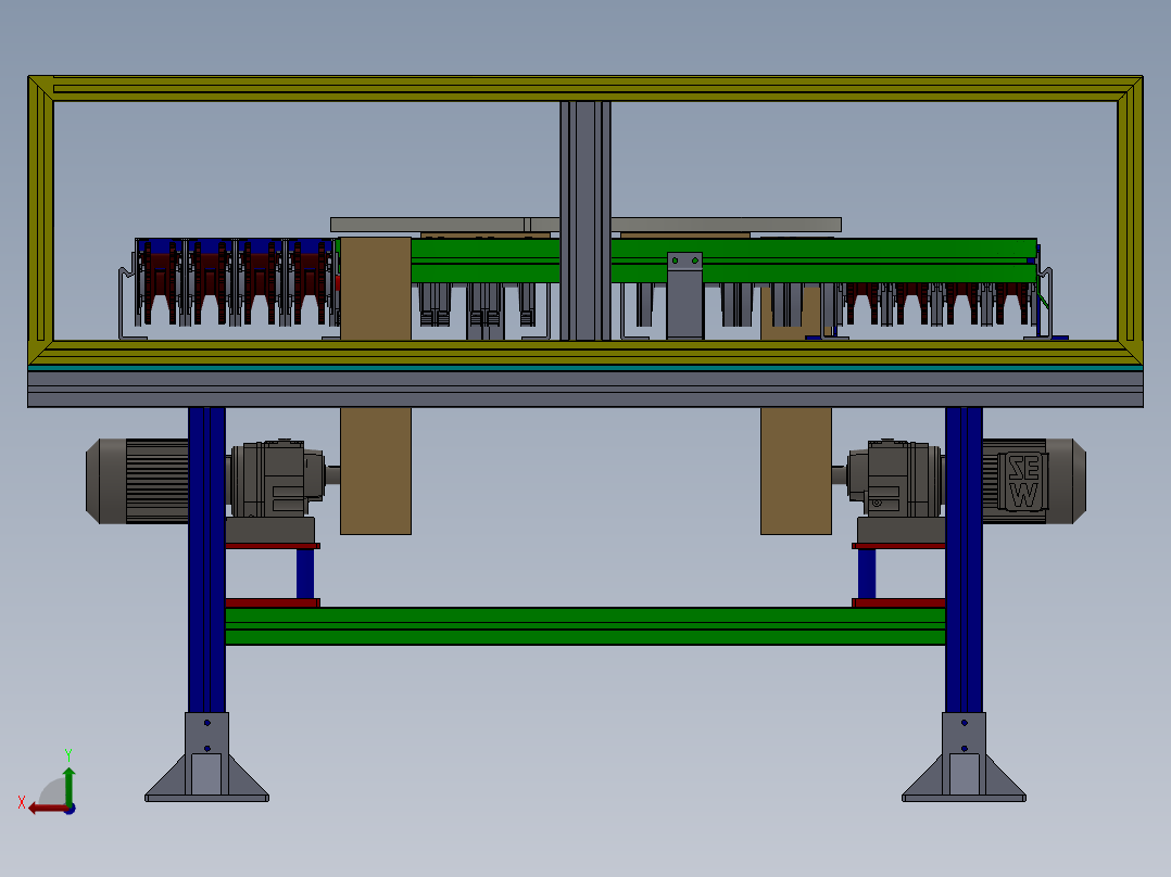 139U型缓冲台(1)后视图