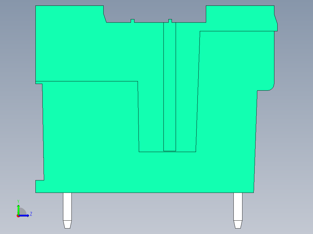 DEGSON 2EDG 系列 5.0mm 可插拔接线端子组-2EDGVH-5.0-20P-14-00AH左视图