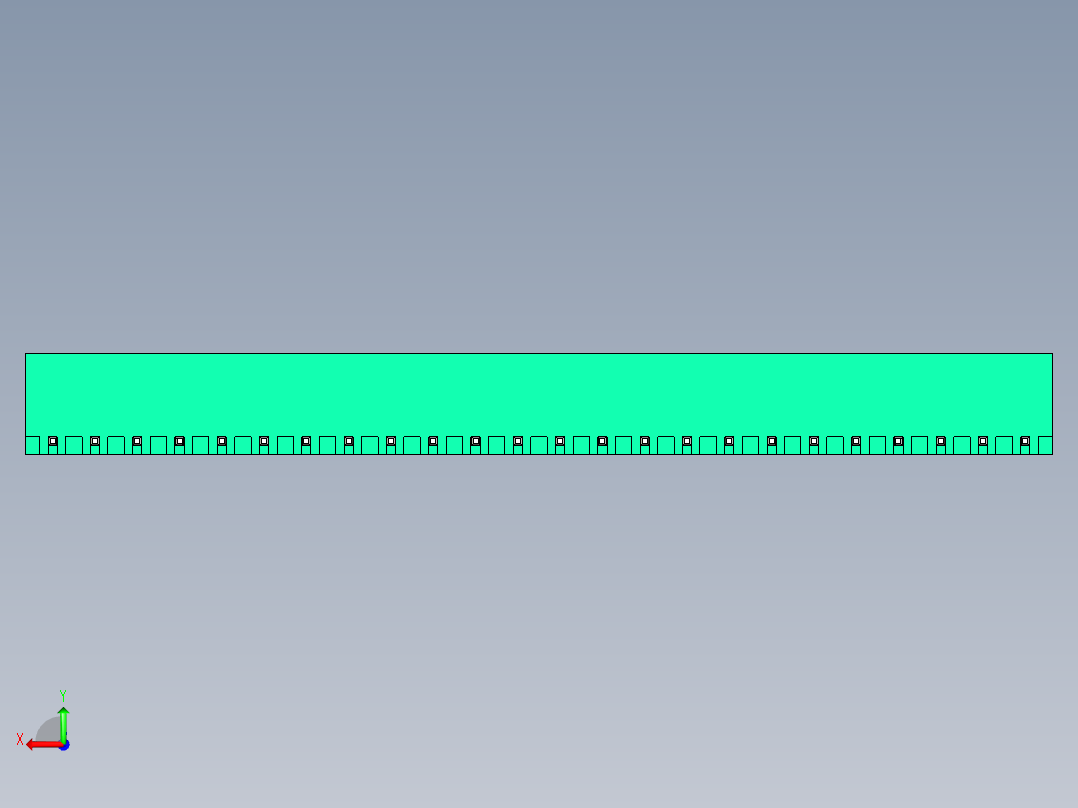 DEGSON 2EDG 系列 5.08mm 可插拔接线端子组-2EDGRC-5.08-24P-14-00AH后视图