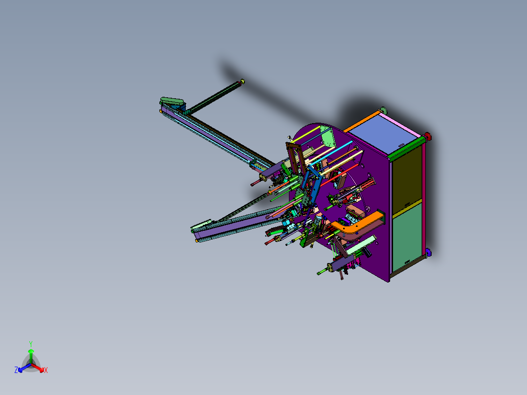 墨镜盒铰链压铆自动产线