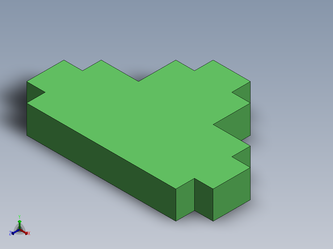 SW建模练习题-exercise 102正等轴测图