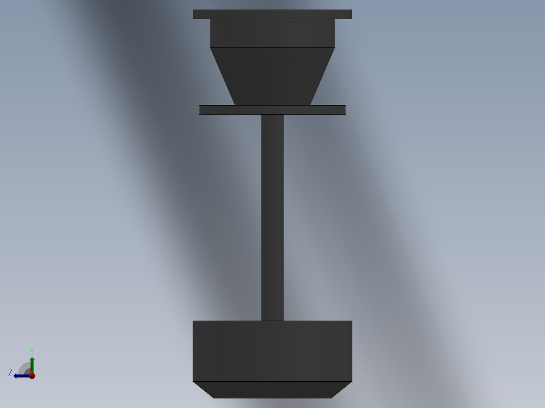 滚螺纹机右视图