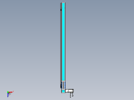 威洛博LB.GB同步带传动--欧规系列LB6A-L130-S1300-BL俯视缩略图