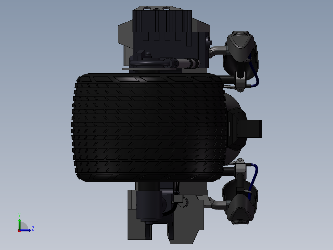 蝙蝠侠战车左视图